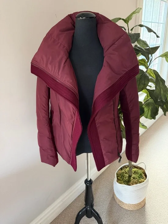MACKAGE DOWN COAT JACKET IN MERLOT - Picture 2 of 16